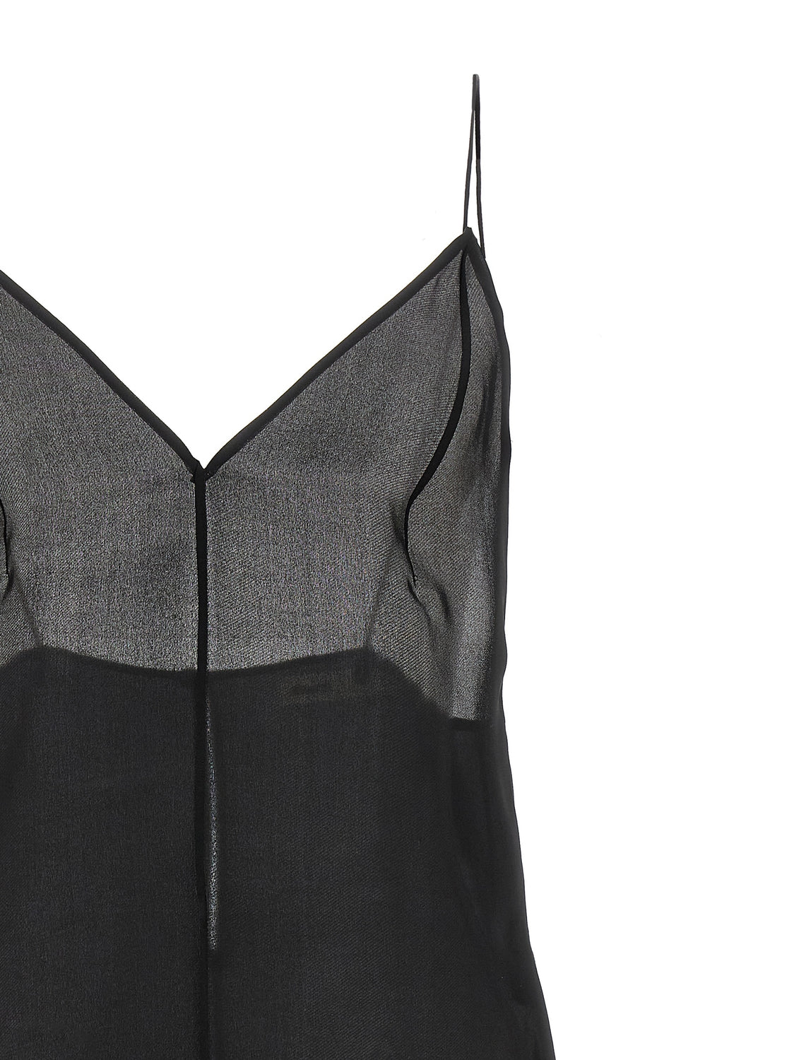 Black Silk Tank Tops
