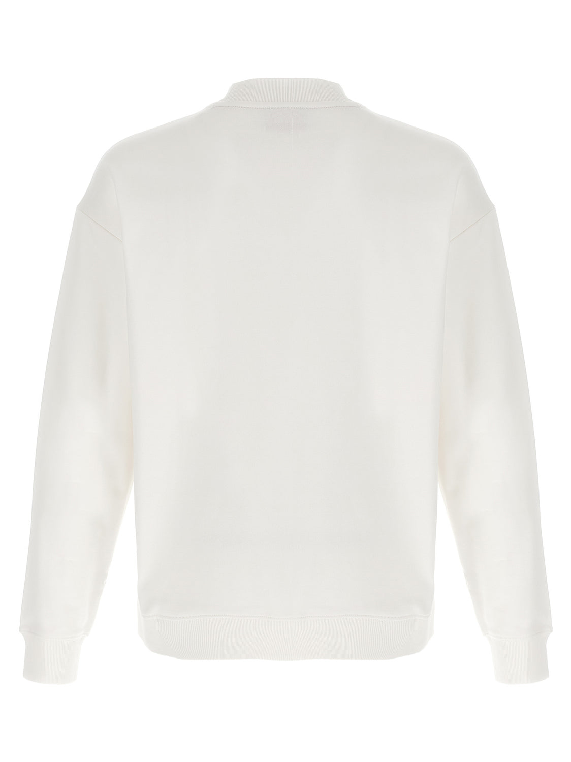 White Cotton Sweatshirt