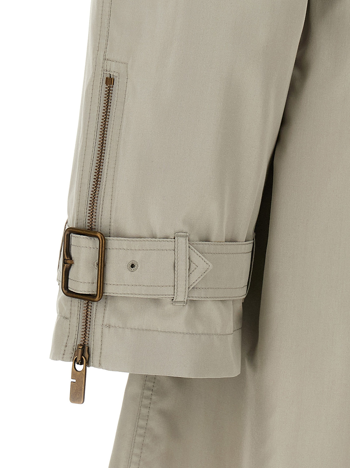 Gray Satin Coat