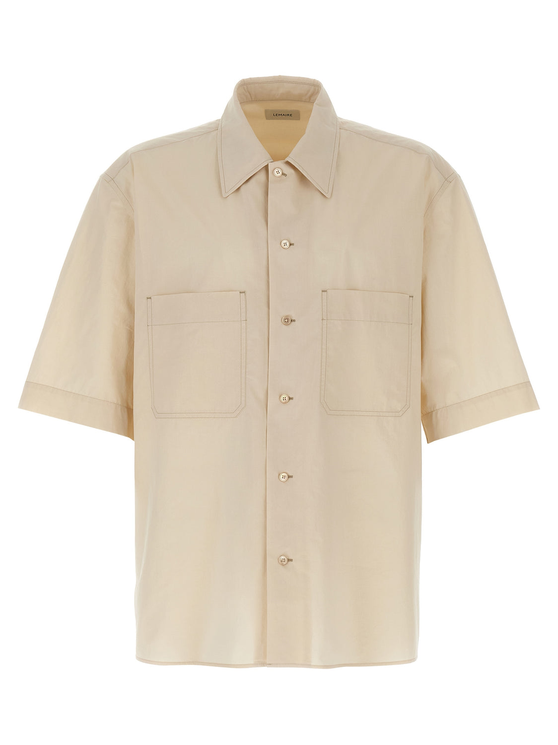 Beige Cotton Blouse