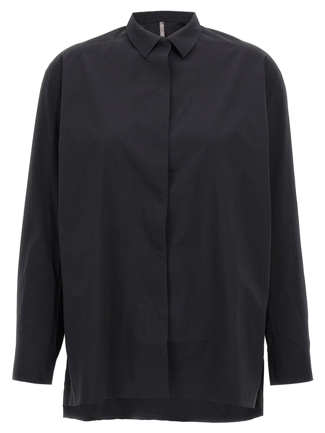 Black Nylon Blouse
