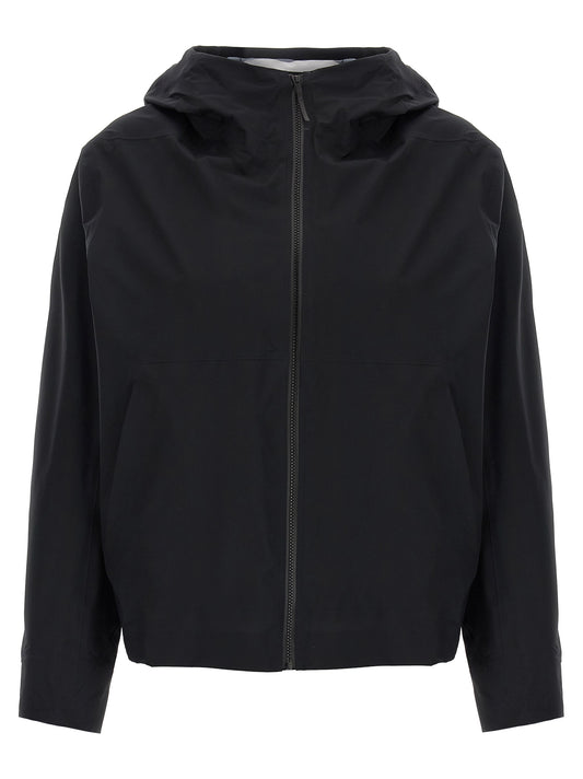 Black Nylon Shell Jacket