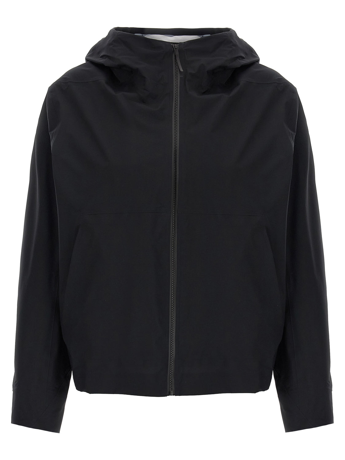 Black Nylon Shell Jacket