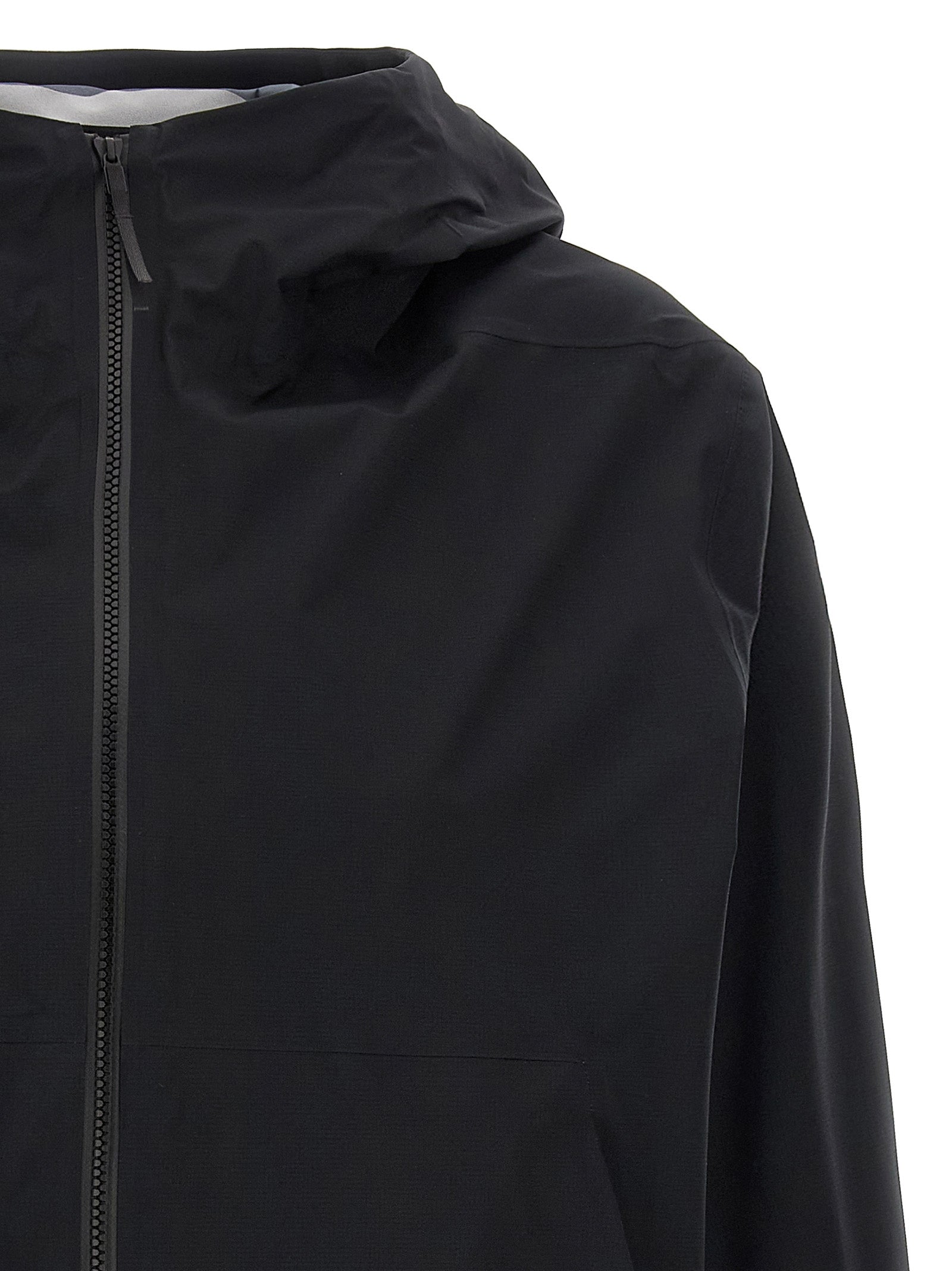 Black Nylon Shell Jacket