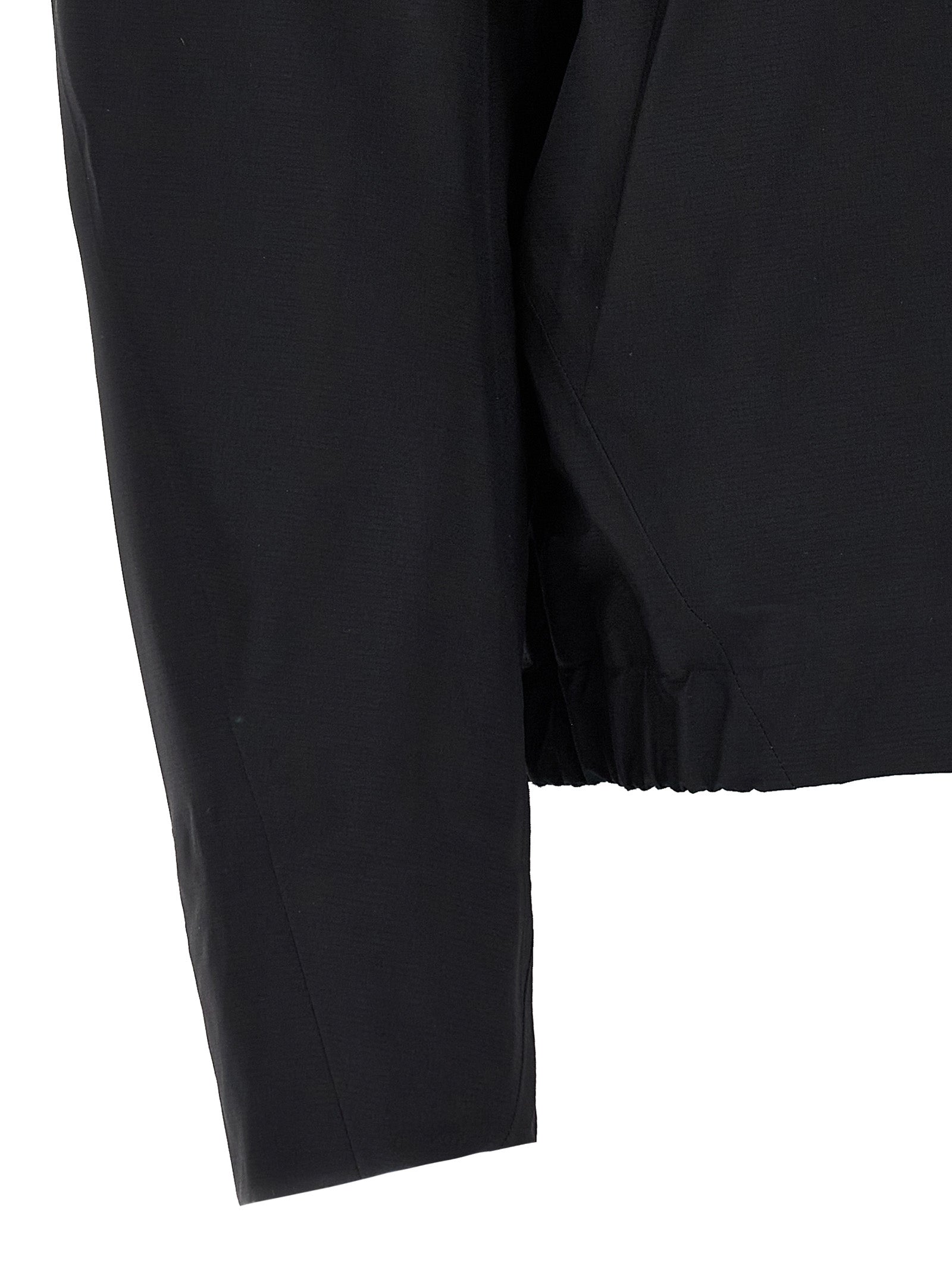 Black Nylon Shell Jacket