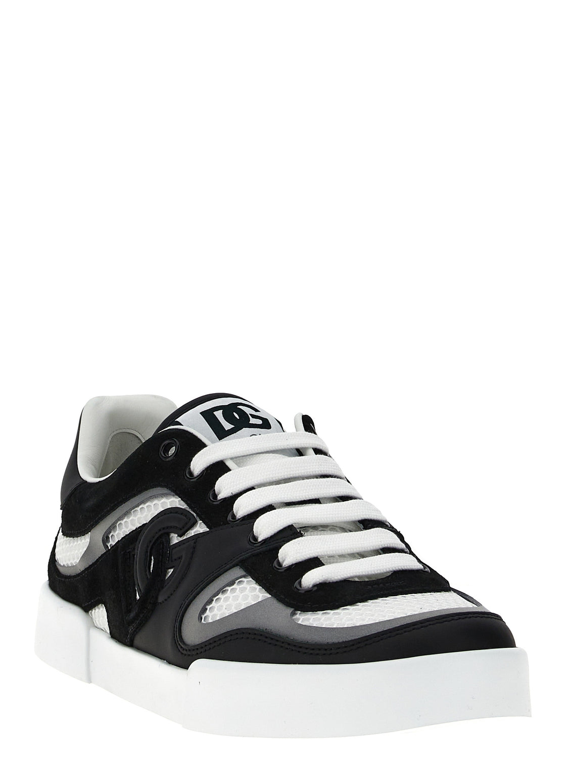Bicolor Calfskin Sneakers