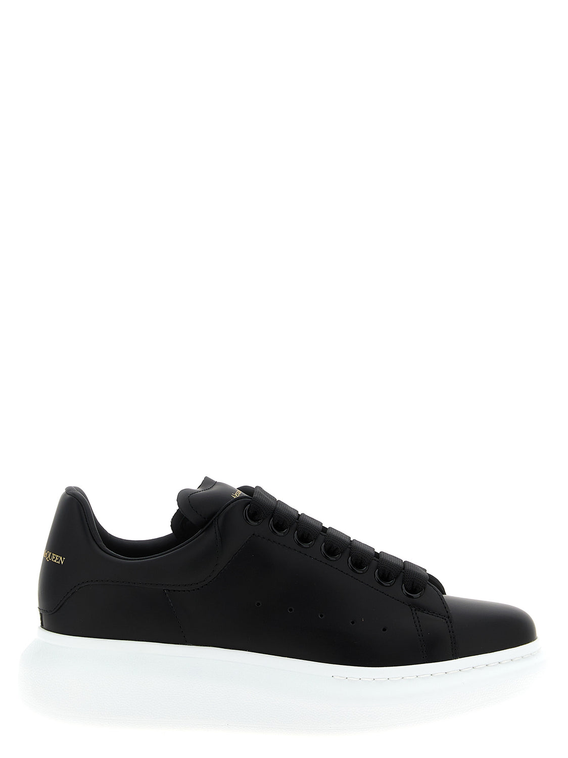 Bicolor Bovine Leather Low Top Sneakers