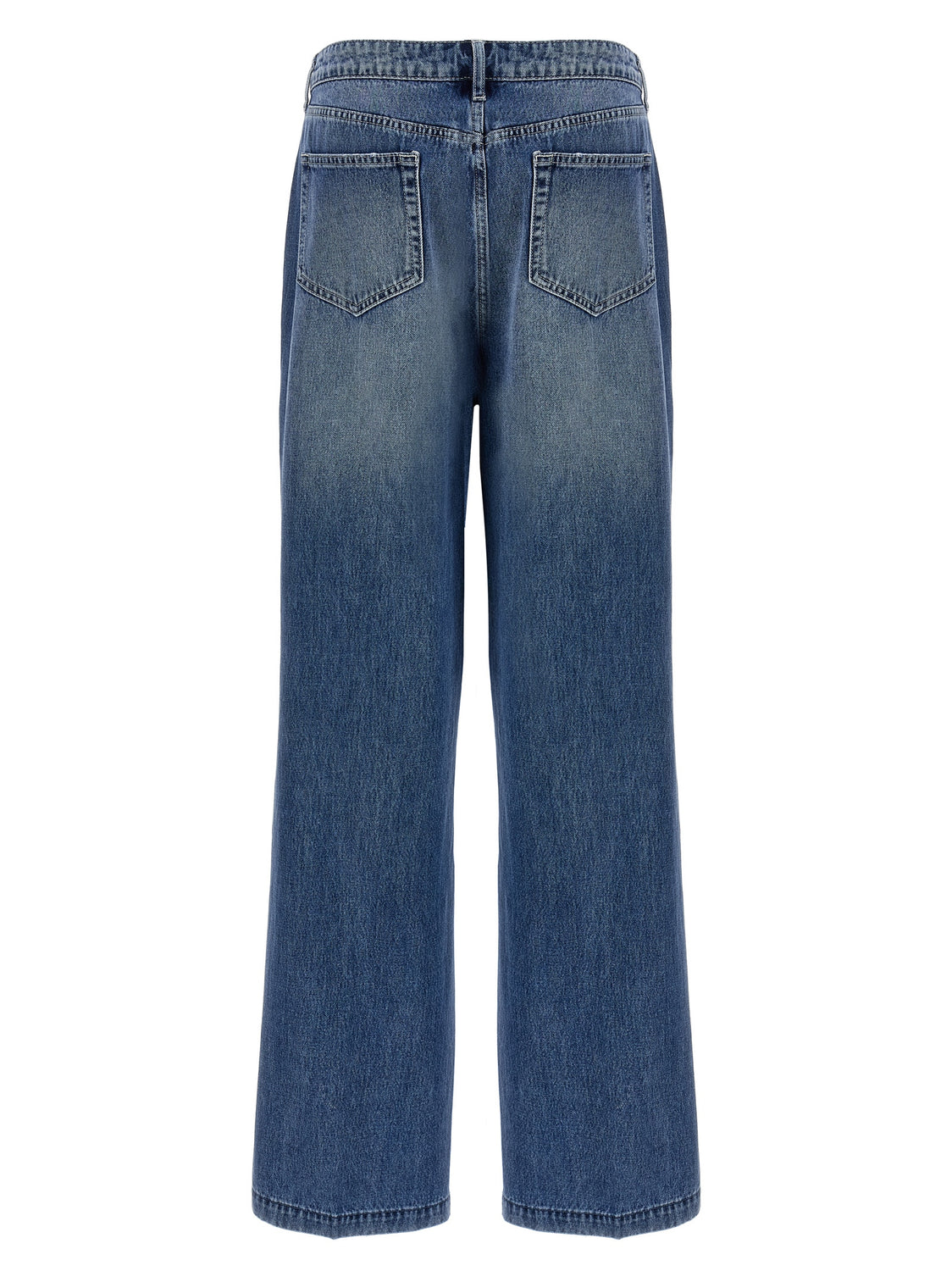 Blue Cotton Jeans Denim