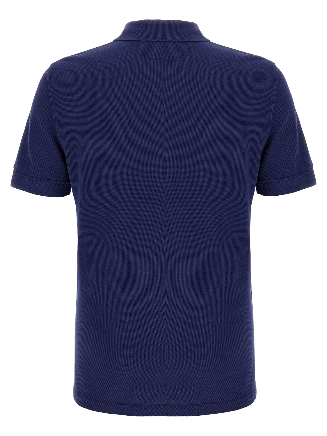 Blue Lyocell Polo Shirt