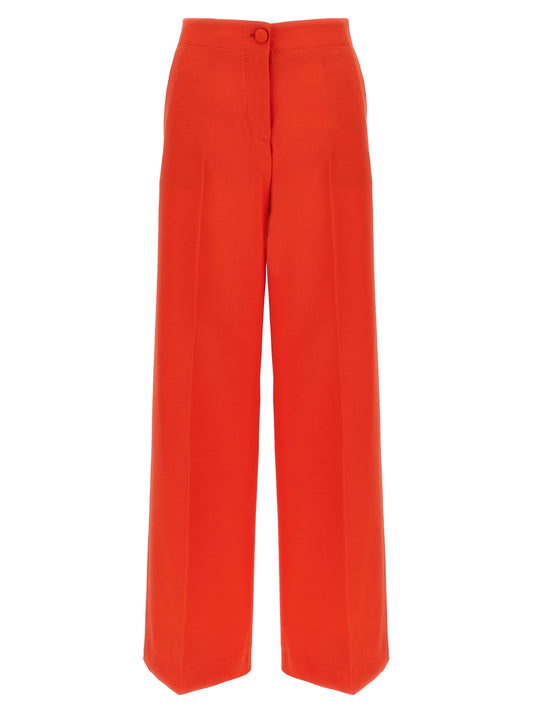 Multicolor Wool Pants