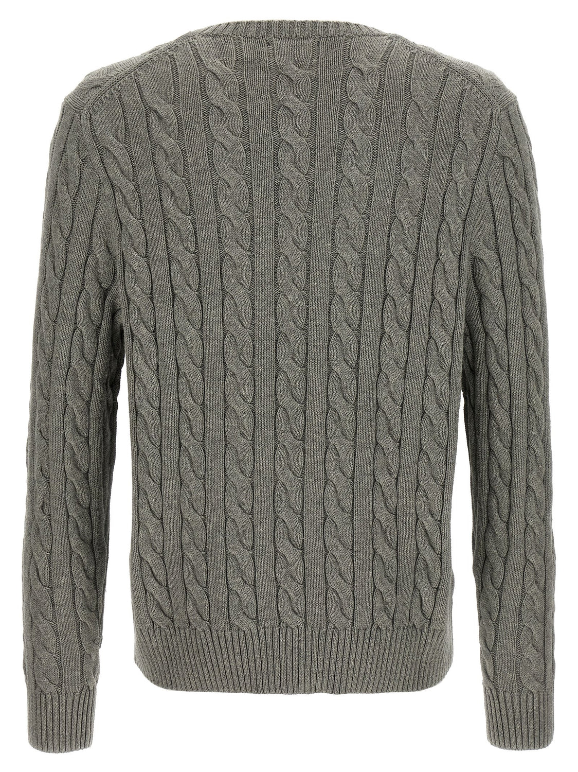 Gray Cotton Cardigan