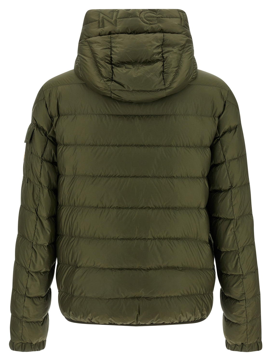 Bicolor Polyamide Full-Length Jacket
