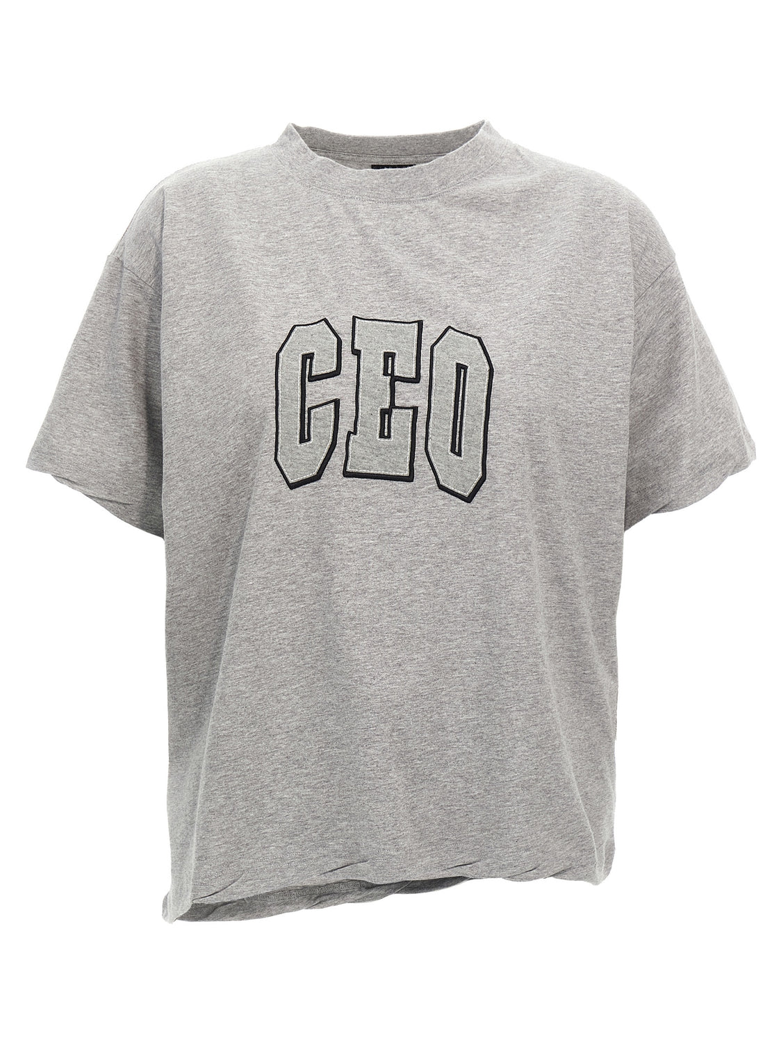 Gray Cotton T-Shirt