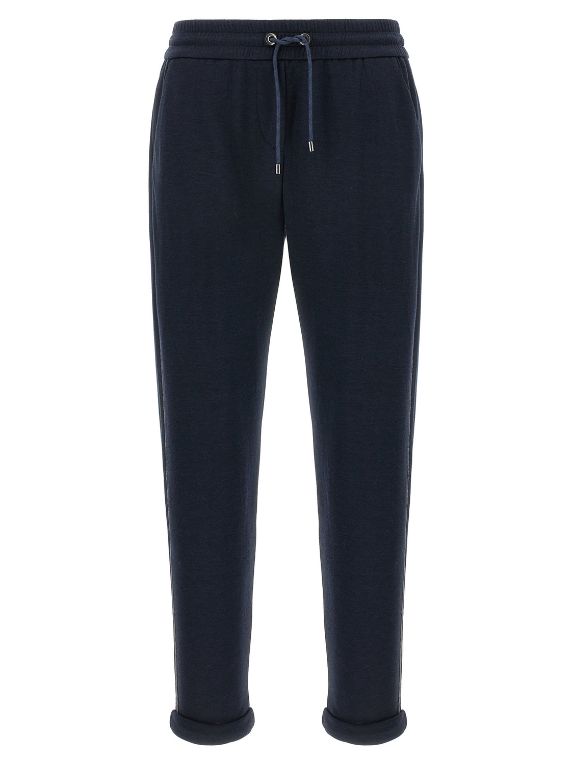 Blue Cotton Joggers (Workout Pants)
