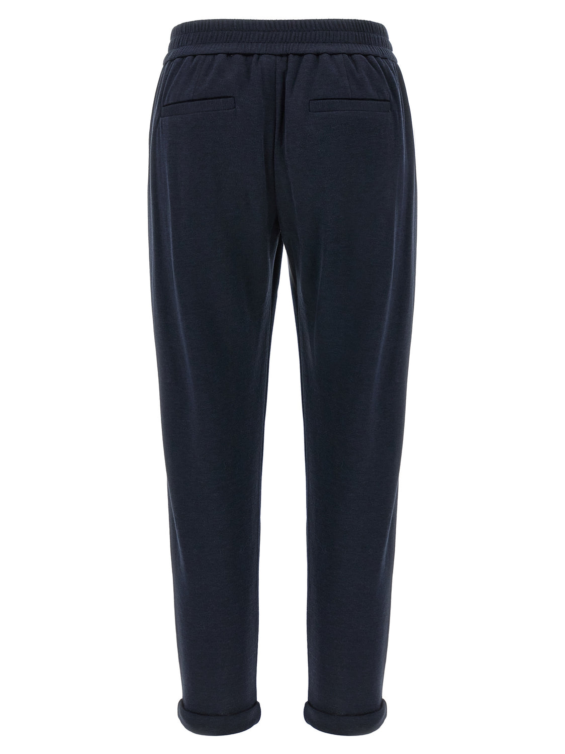 Blue Cotton Joggers (Workout Pants)