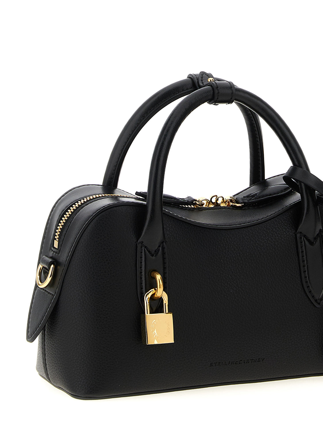Black Polyamide Crossbody Bag