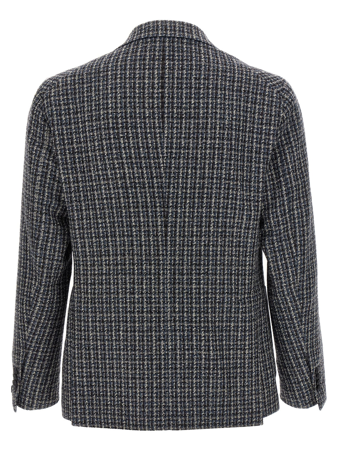 Multicolor Virgin Wool Blazer
