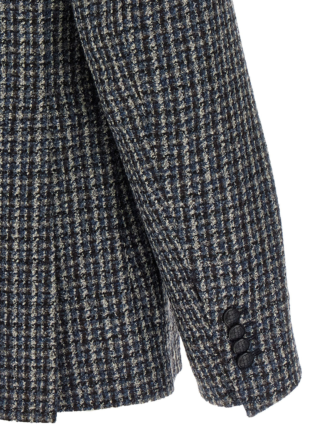 Multicolor Virgin Wool Blazer