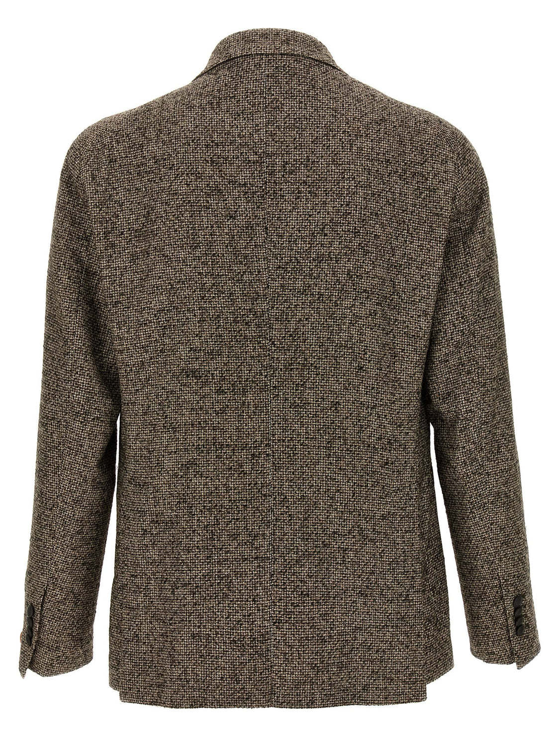 Brown Virgin Wool Blazer