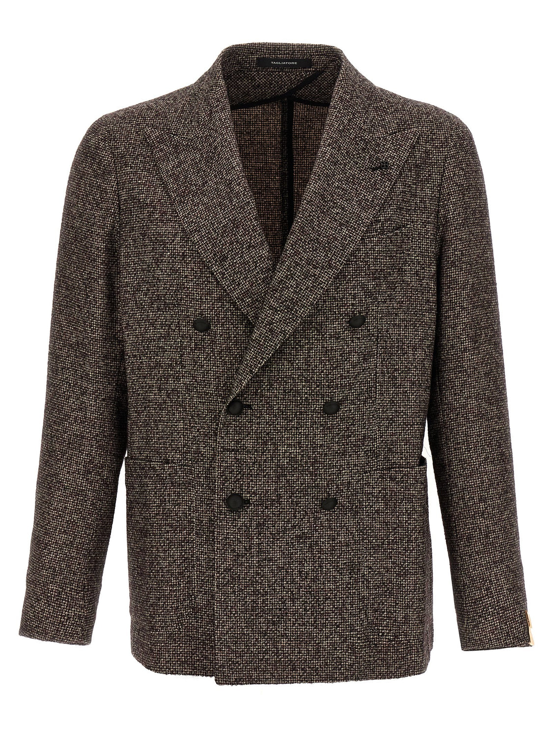 Brown Virgin Wool Blazer