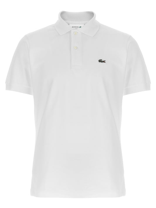 White Cotton Polo Shirt