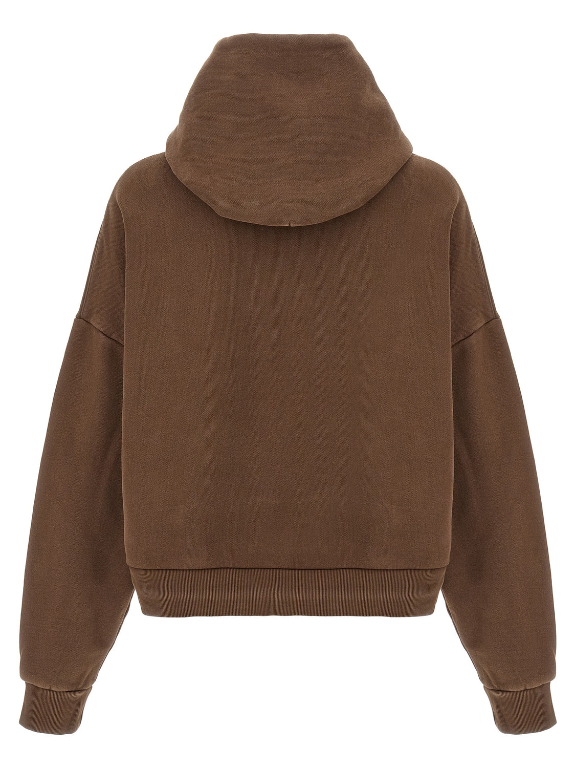 Brown Cotton Sweatshirt