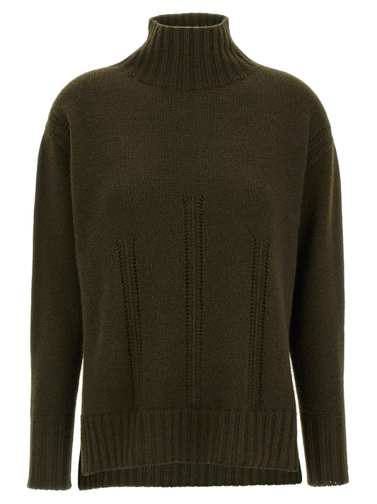Bicolor Cashmere Cardigan