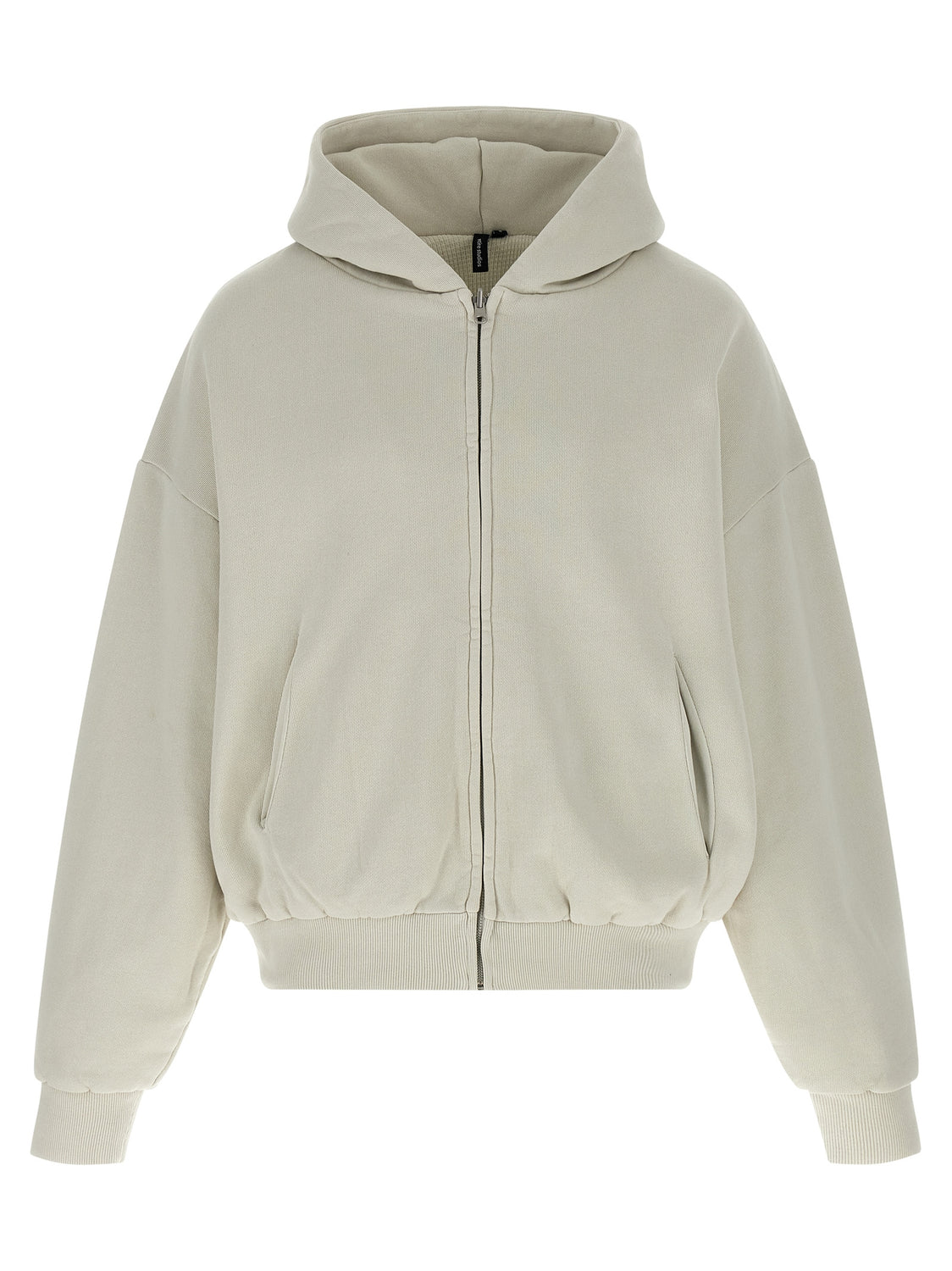 White Cotton Sweatshirt