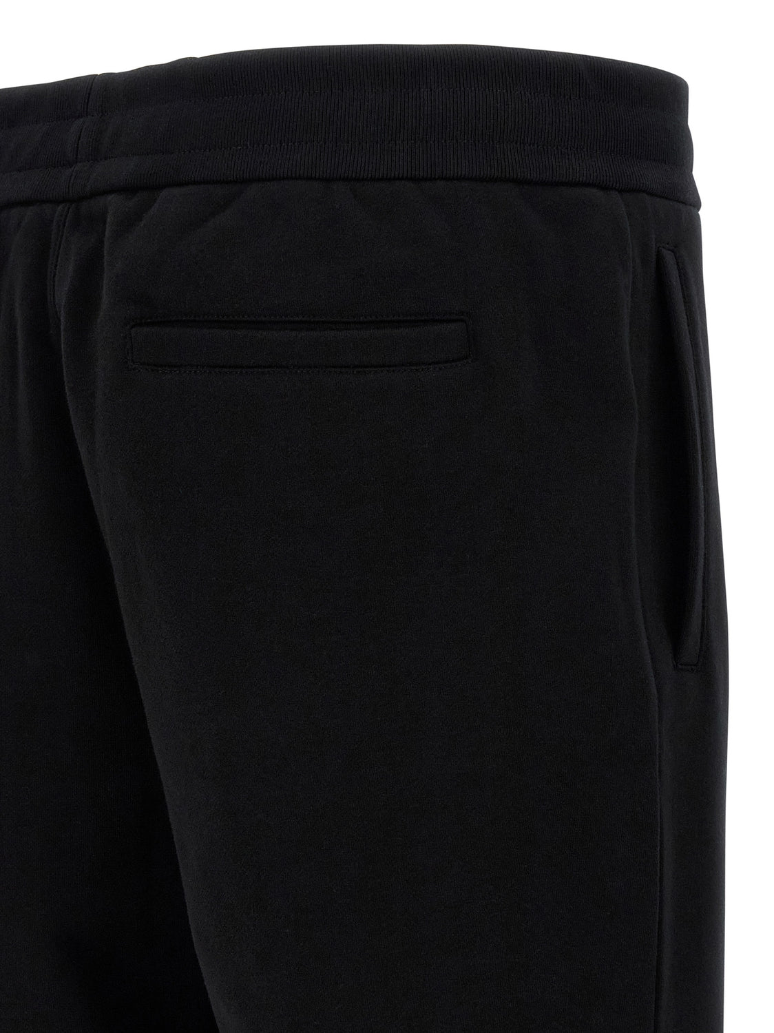 Black Cotton Joggers (Workout Pants)