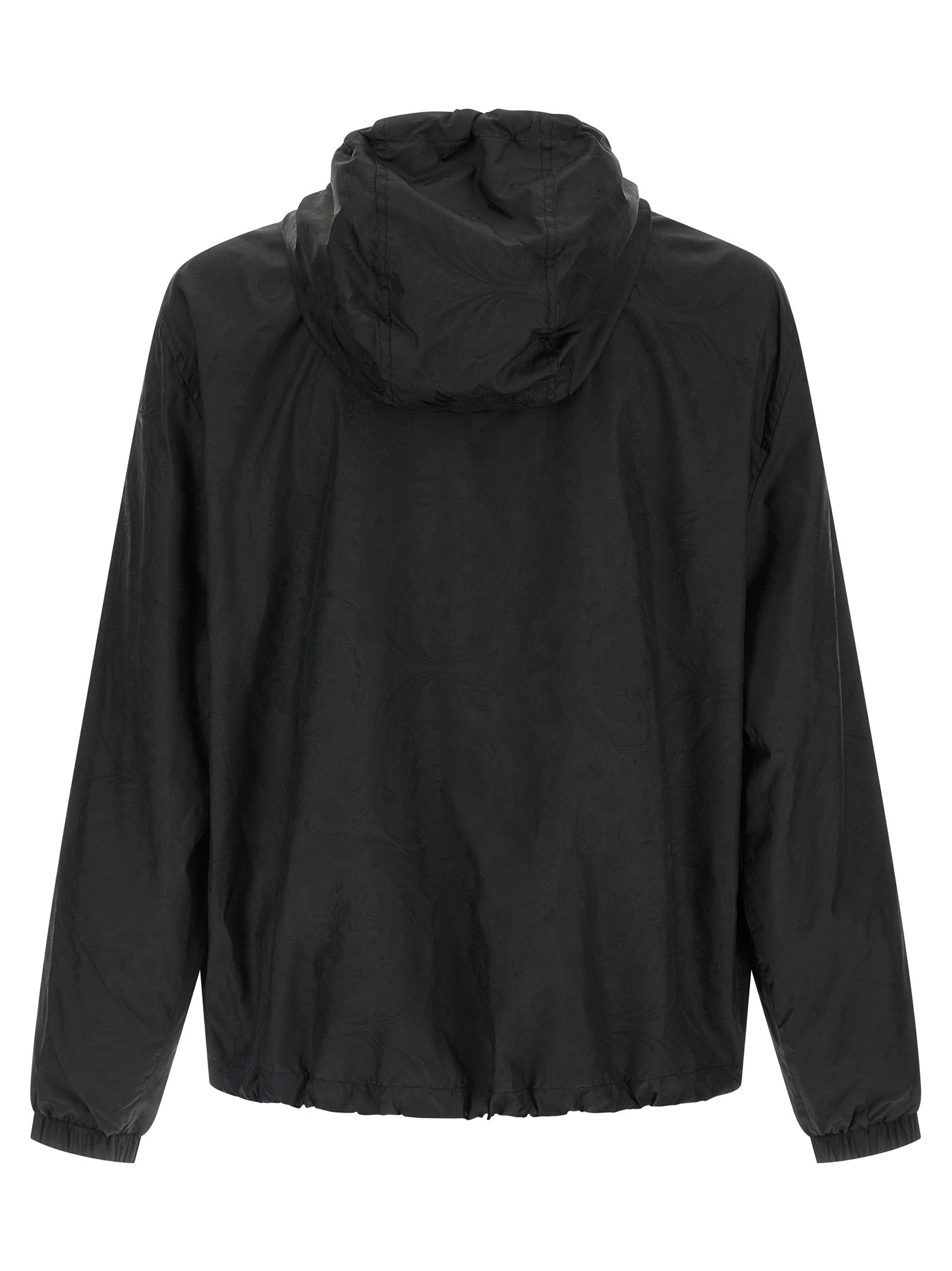 Black Nylon Shell Jacket