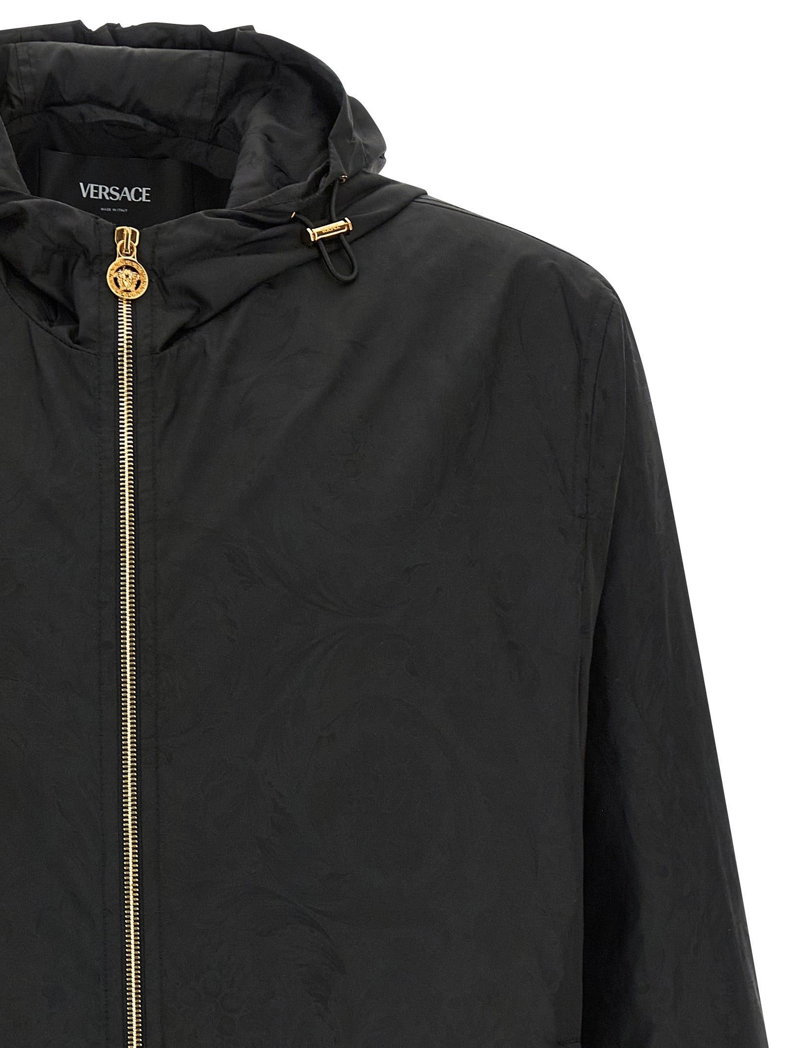 Black Nylon Shell Jacket