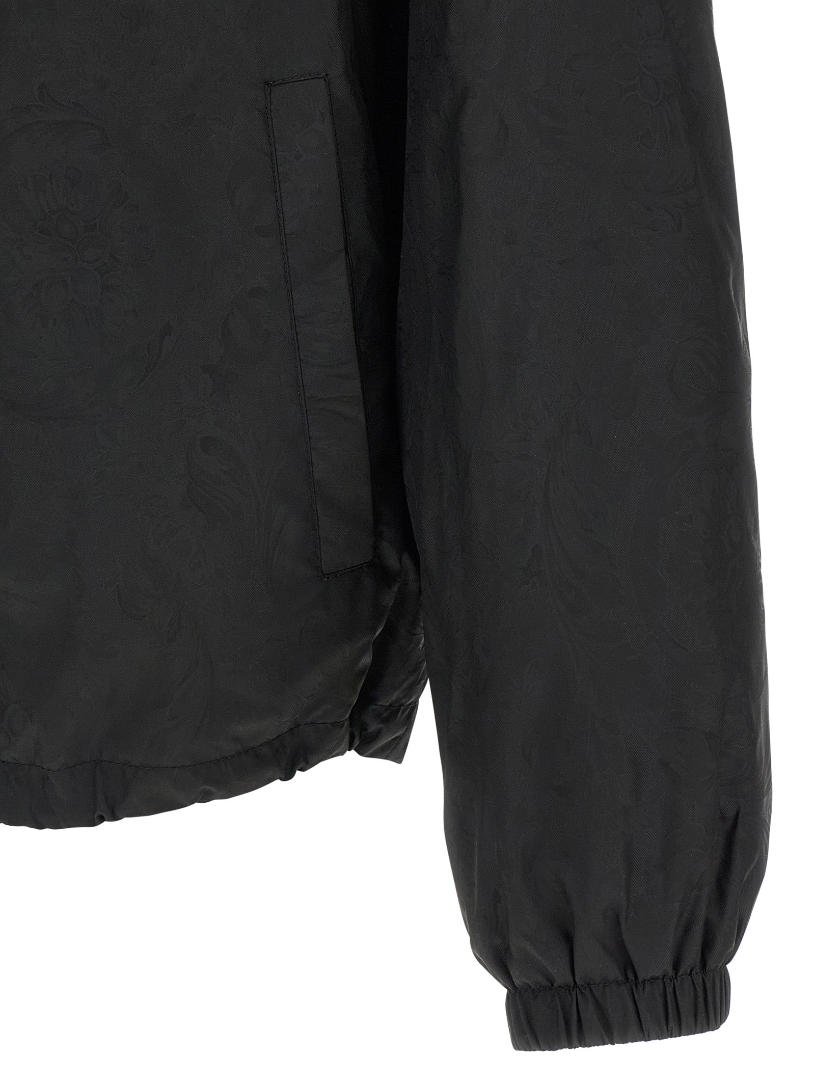 Black Nylon Shell Jacket
