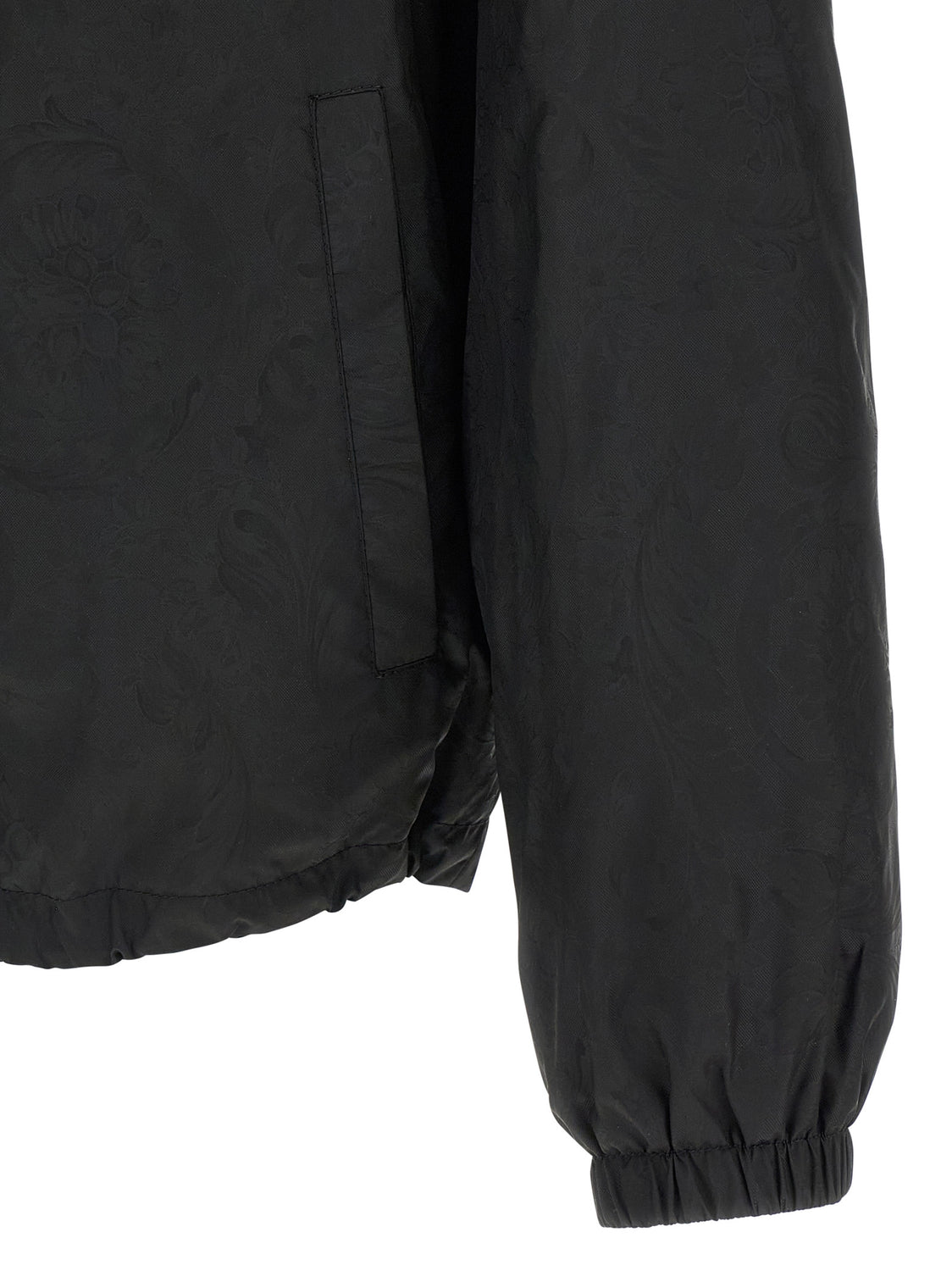 Black Nylon Shell Jacket