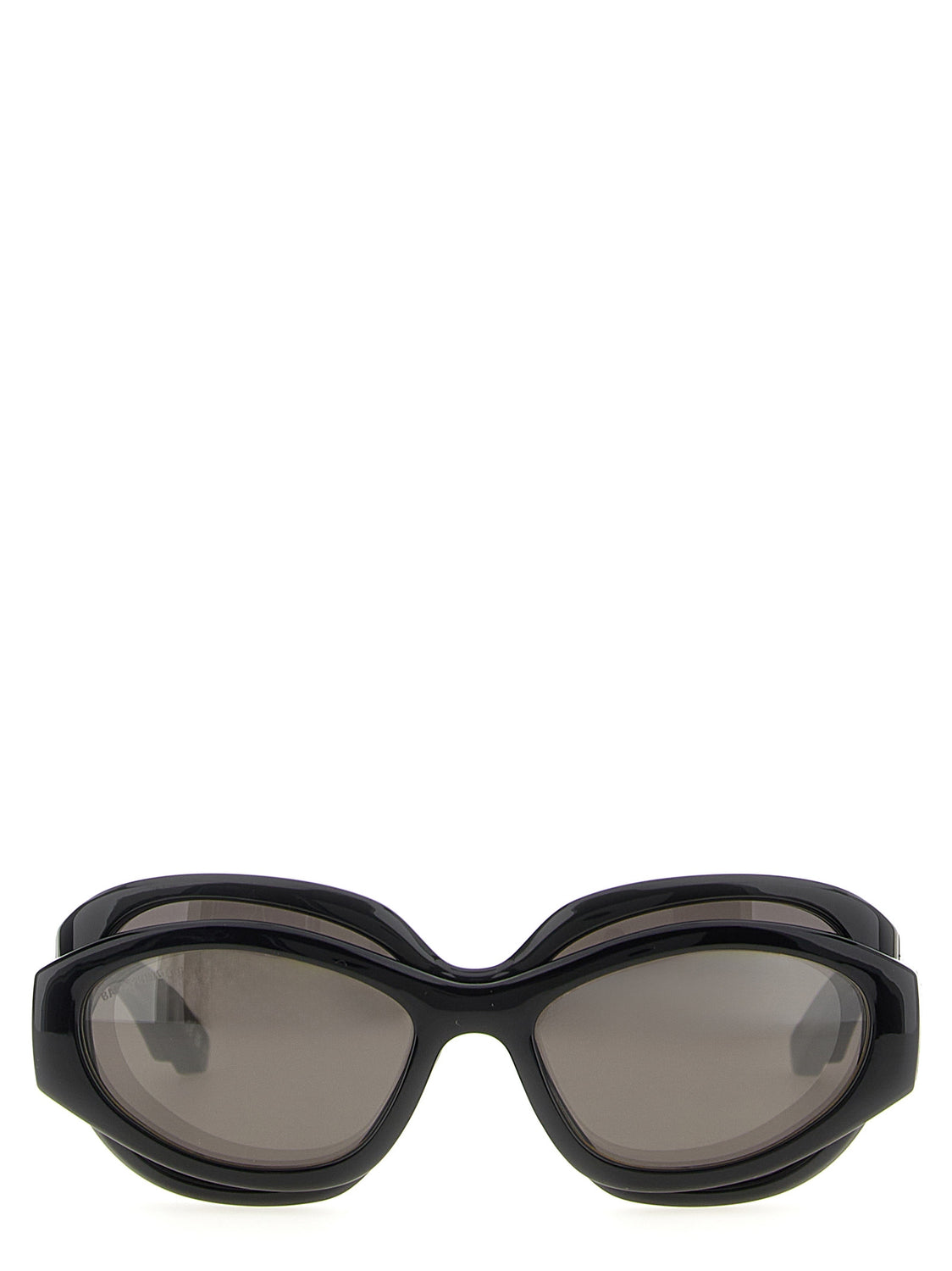Black Polyamide Sunglasses