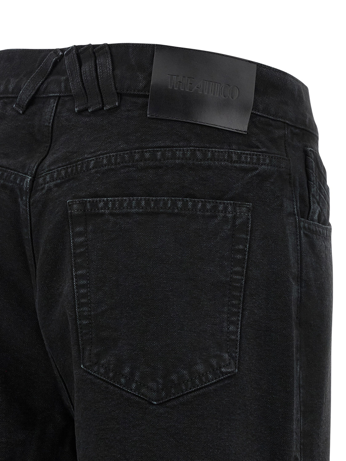 Black Cotton Jeans Denim