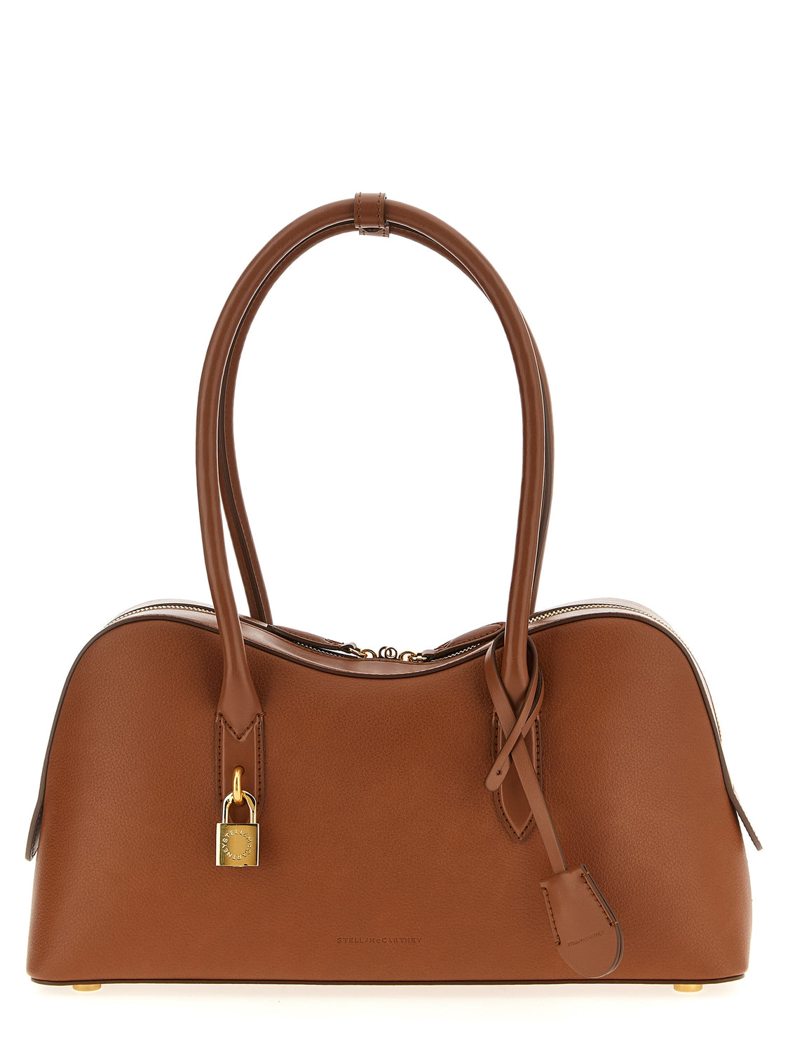 Brown Polyamide Shoulder Bag