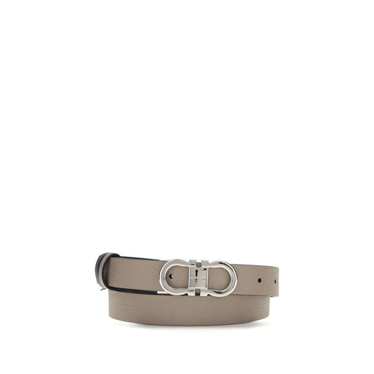Gray Calf Leather Bos Taurus Regular Belt