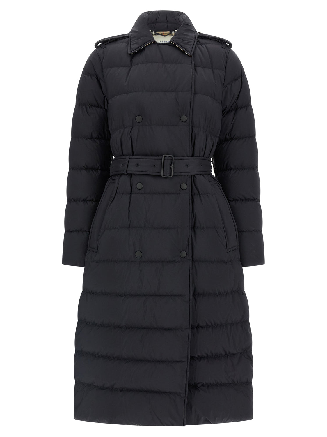 Black Polyamide Coat