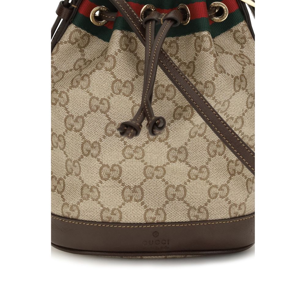 Beige Fabric Handbag