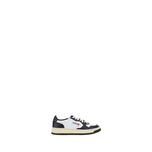 White Calf Leather Bos Taurus Athletic Sneakers