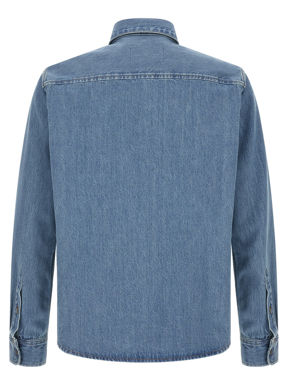 Blue Cotton Blouse