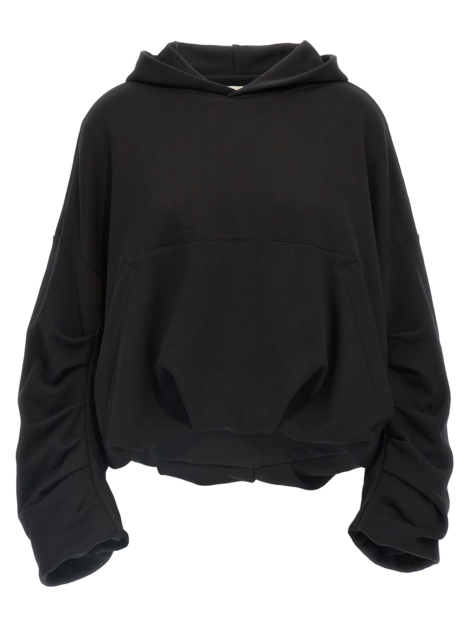 Black Cotton Sweatshirt