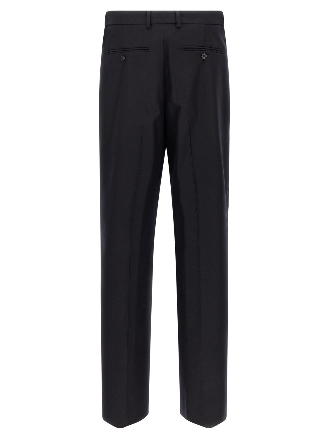 Blue Wool Dress Pants