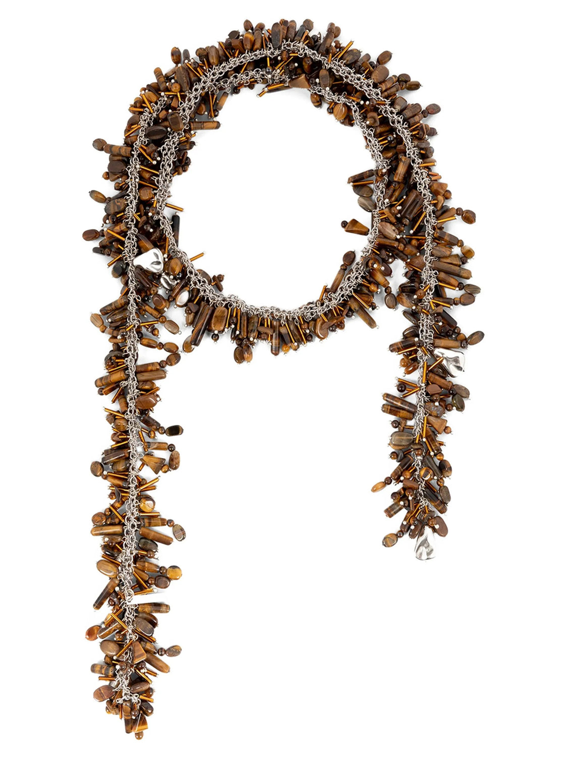 Brown Viscose Necklace