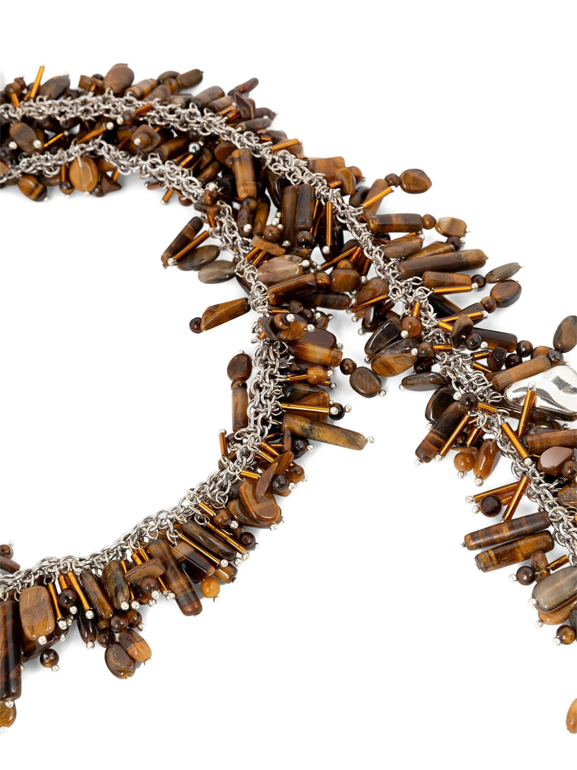 Brown Viscose Necklace