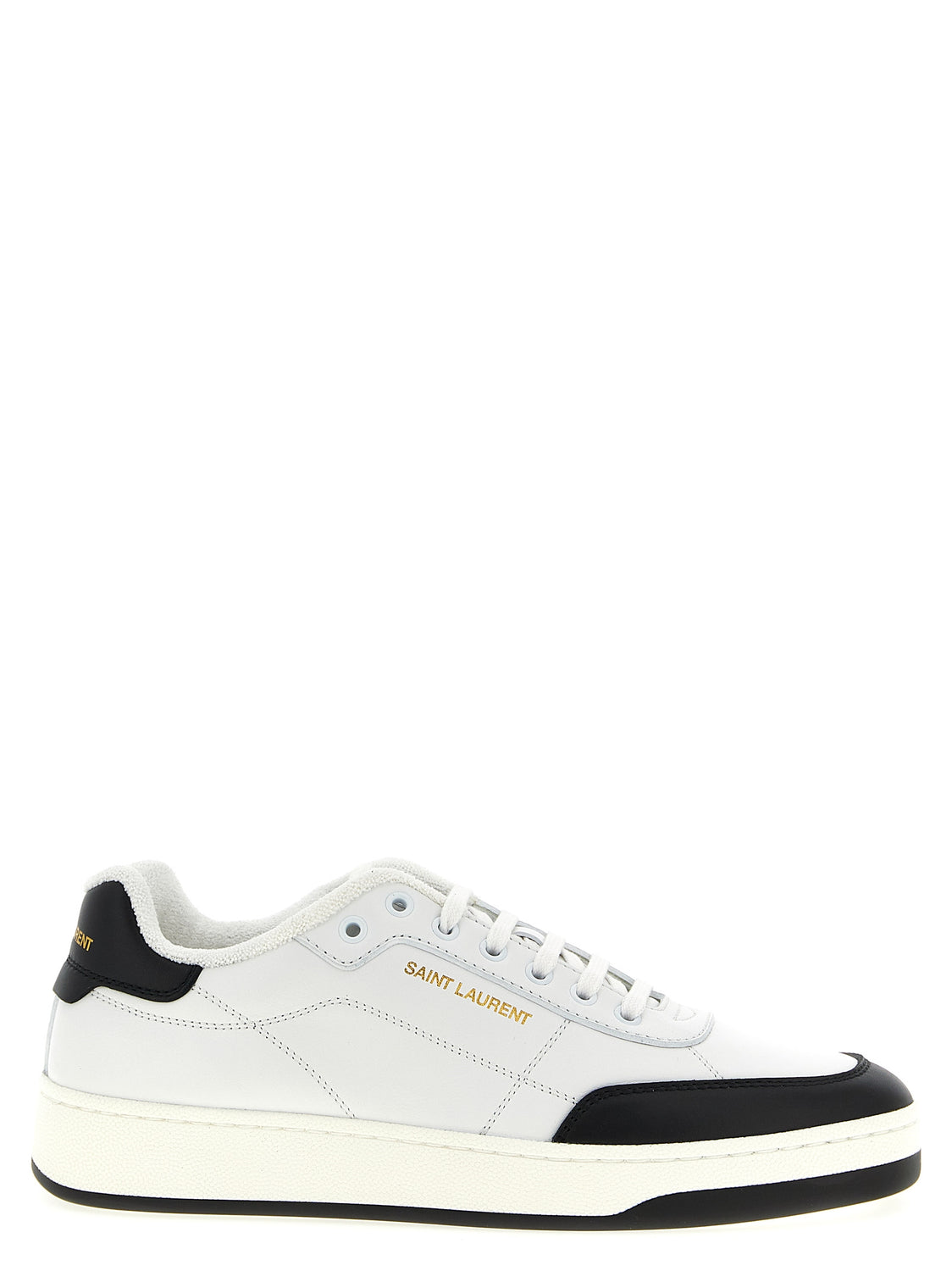 Bicolor Calfskin Low Top Sneakers