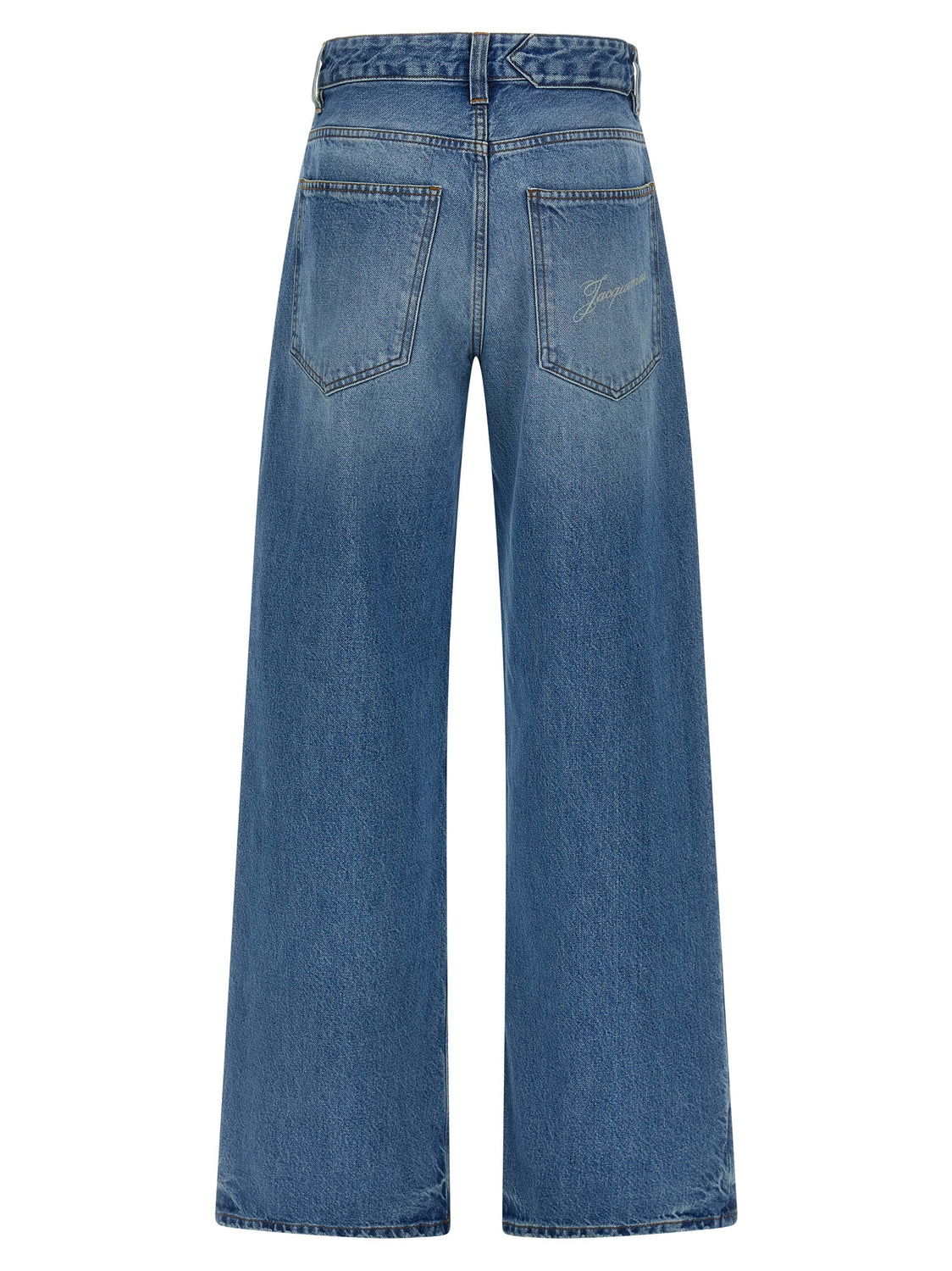 Blue Cotton Jeans Denim