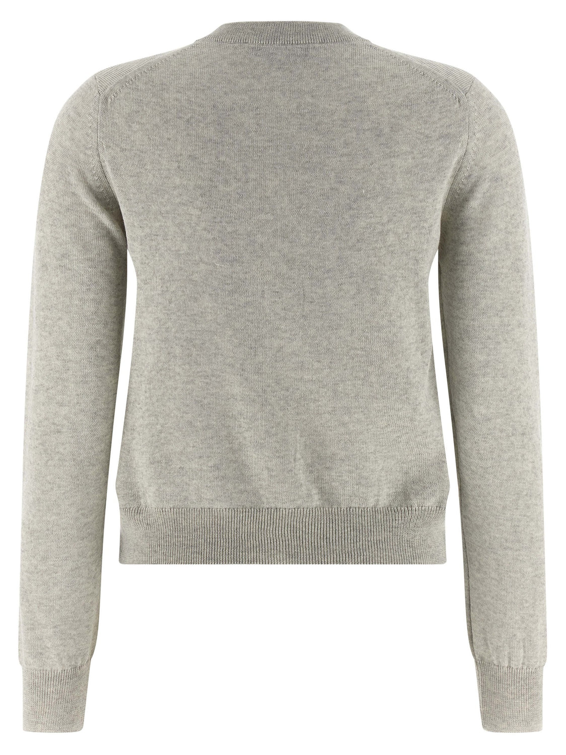 Gray Virgin Wool Cardigan