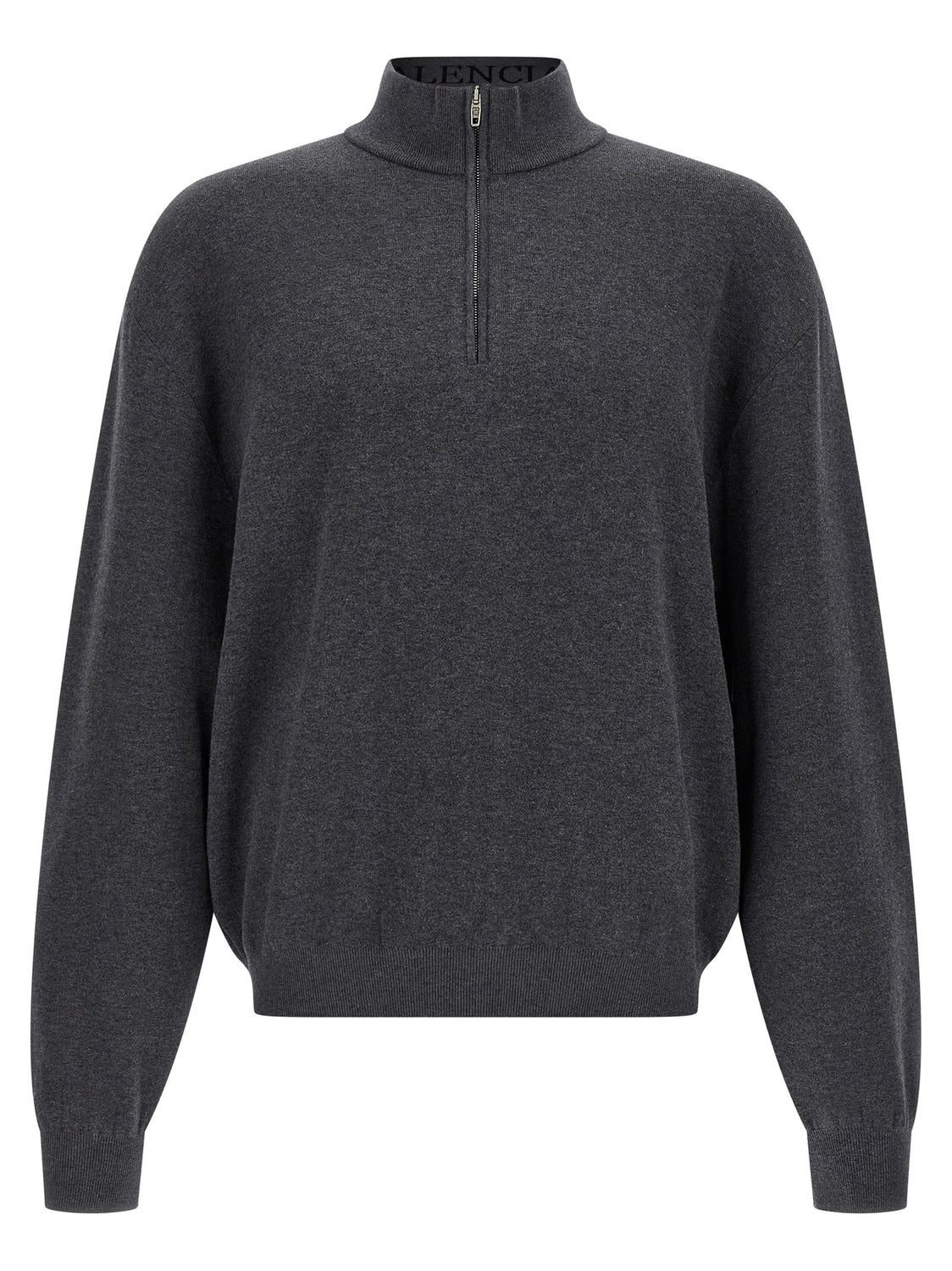 Gray Cotton Cardigan