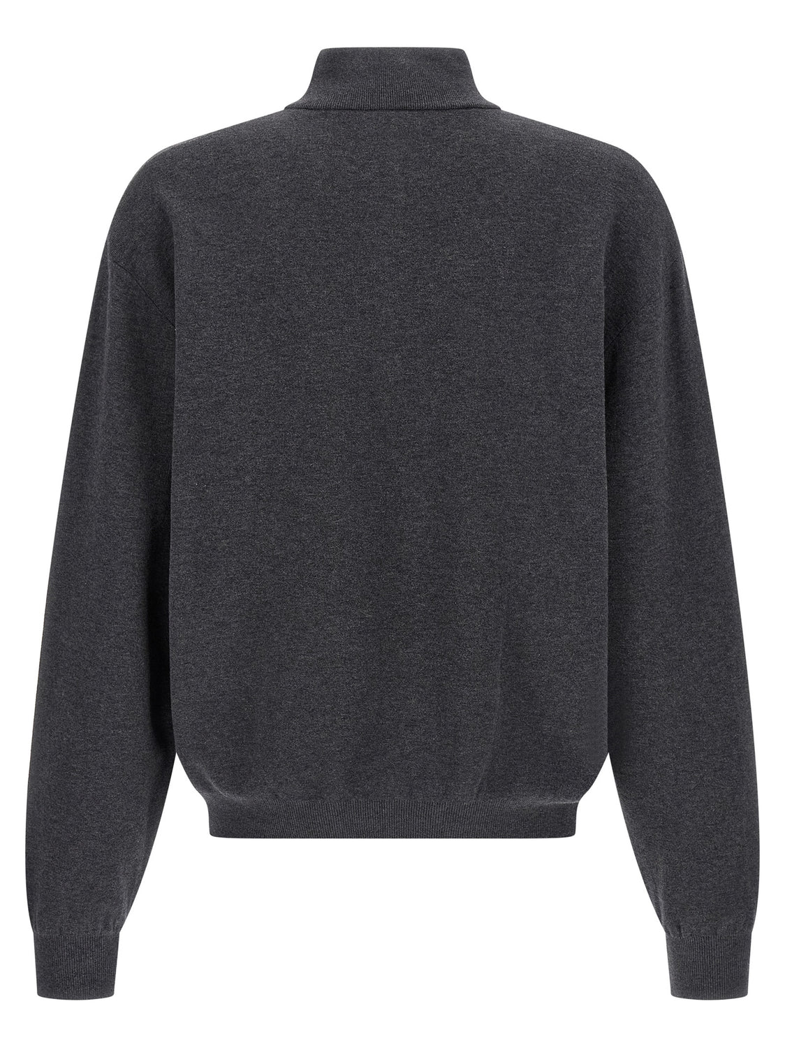 Gray Cotton Cardigan